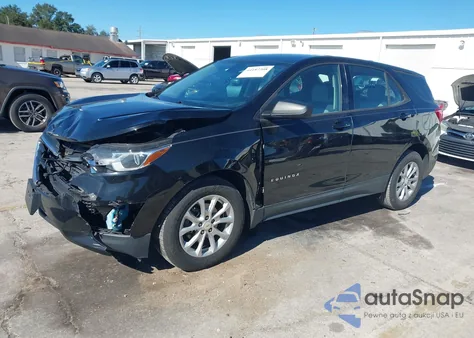 2019 Chevrolet Equinox Ls z USA, uszkodzony, nr VIN 2GNAXHEV8K6294784